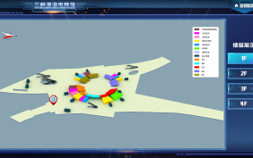 三峡港湾电竞馆触摸导视系统